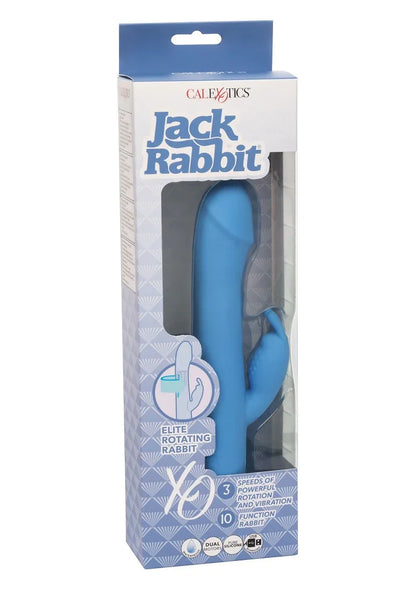 ♀ CalExotics Jack Rabbit Elite Rotating Rabbit vibrator - Happytoys Sexshop: Toys for Feeling Happy & Easy 😊 - Discreet geleverd