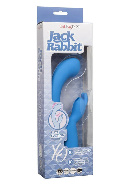 ♀ CalExotics Jack Rabbit Elite Suction Rabbit vibrator - Happytoys Sexshop: Toys for Feeling Happy & Easy 😊 - Discreet geleverd
