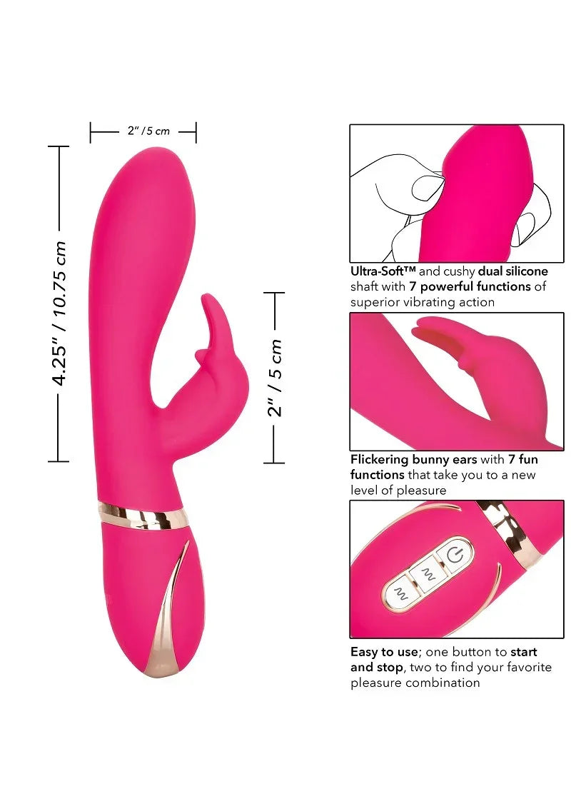 CalExoticsJackRabbitSignatureSiliconeUltra-SoftRabbit7 @ Happytoys Sexshop: online sex shop for Feeling Happy & Easy 😊 the erotic store owned by a woman