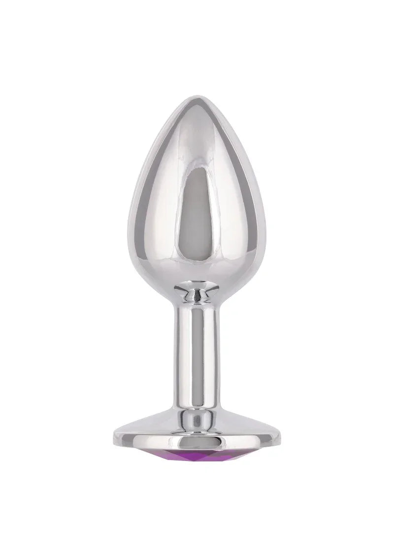 Jewel Small Amethyst Plug by CalExotics - Happytoys Sexshop: online sex shop for Feeling Happy & Easy 😊 - Discreet geleverd