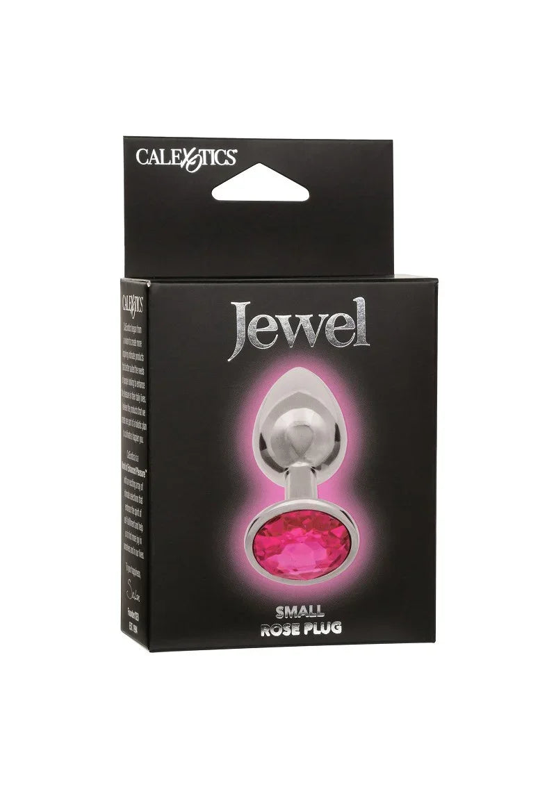 Jewel Small Rose Plug by CalExotics - Happytoys Sexshop: online sex shop for Feeling Happy & Easy 😊 - Discreet geleverd