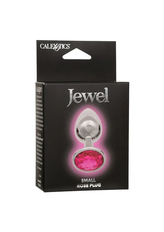 Jewel Small Rose Plug by CalExotics - Happytoys Sexshop: Toys for Feeling Happy & Easy 😊 - Discreet geleverd