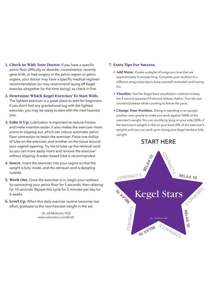 ♀ CalExotics Kegel Training 5-Piece Set bekkenbodem trainer - Happytoys Sexshop: Toys for Feeling Happy & Easy 😊 - Discreet geleverd