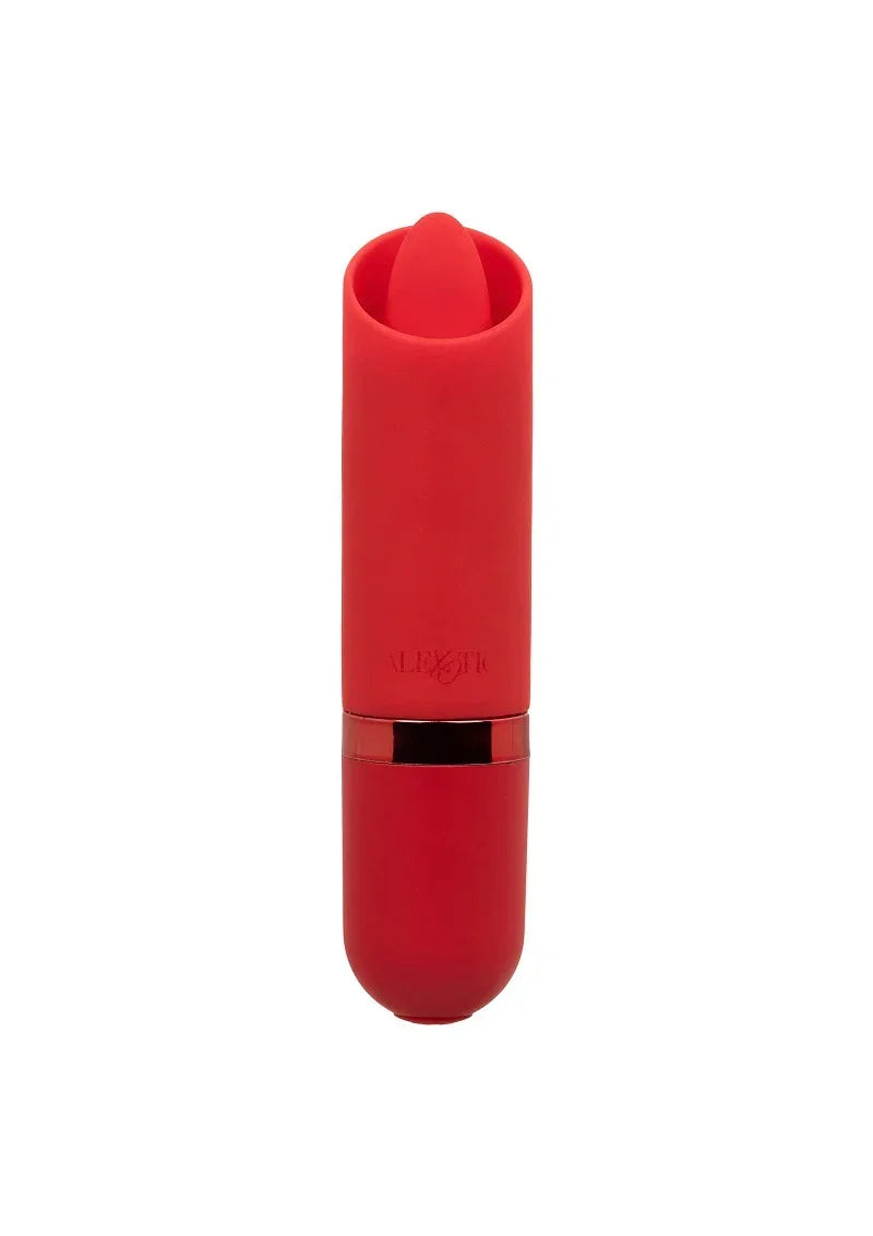 Bestel: Kyst Flicker mini lipstick vibrator met tong by CalExotics - bij Happytoys: de erotische sex webshop | liever Happy dan Easy ⭐⭐⭐⭐⭐