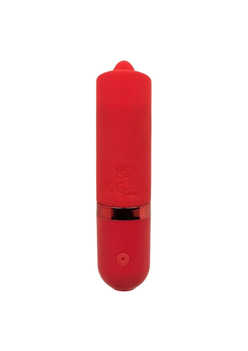 Bestel: Kyst Flicker mini lipstick vibrator met tong by CalExotics - bij Happytoys: de erotische sex webshop | liever Happy dan Easy ⭐⭐⭐⭐⭐