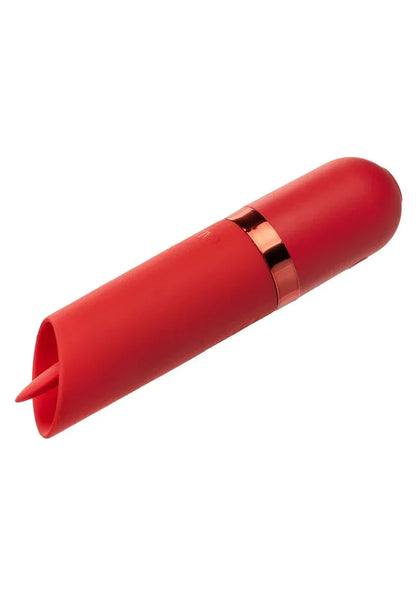 Bestel: Kyst Flicker mini lipstick vibrator met tong by CalExotics - bij Happytoys: de erotische sex webshop | liever Happy dan Easy ⭐⭐⭐⭐⭐
