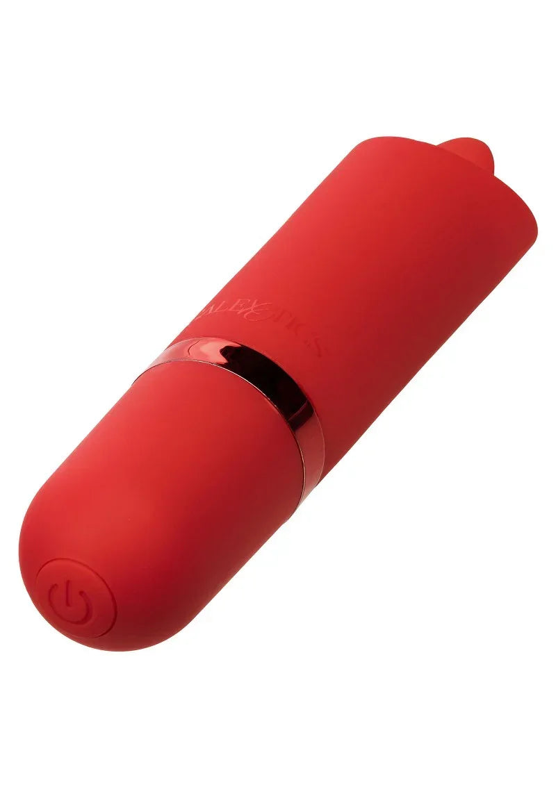 Bestel: Kyst Flicker mini lipstick vibrator met tong by CalExotics - bij Happytoys: de erotische sex webshop | liever Happy dan Easy ⭐⭐⭐⭐⭐
