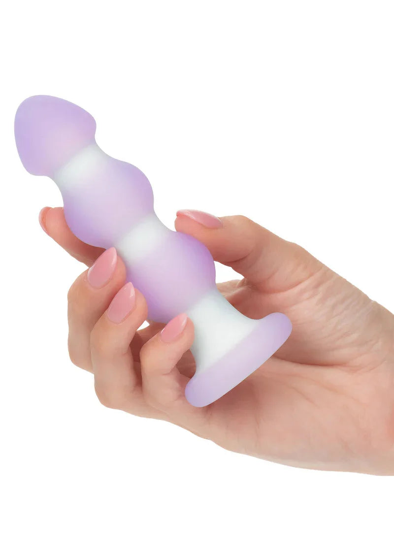 Lavender Haze Beaded Probe by CalExotics - Happytoys Sexshop: Toys for Feeling Happy & Easy 😊 - Discreet geleverd