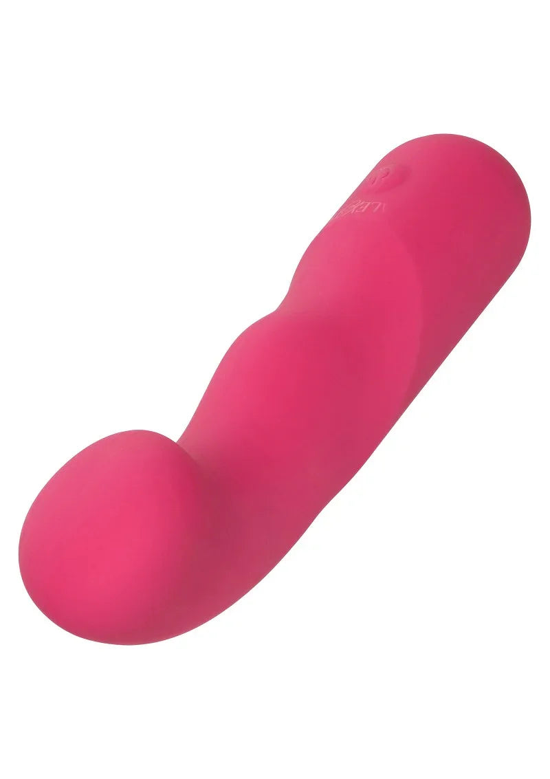 Liquid Silicone Pixies Curvy vibrator by CalExotics - Happytoys Sexshop: online sex shop for Feeling Happy & Easy 😊 - Discreet geleverd