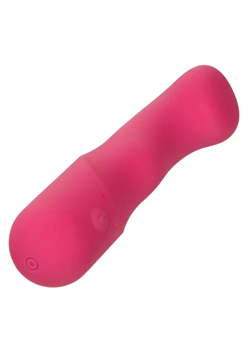 Liquid Silicone Pixies Curvy vibrator by CalExotics - Happytoys Sexshop: online sex shop for Feeling Happy & Easy 😊 - Discreet geleverd