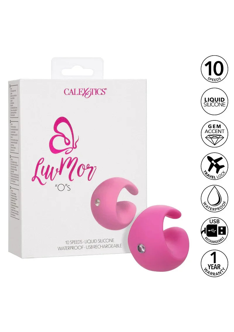 LuvMor 'O's vinger vibrator by CalExotics - Happytoys Sexshop: Toys for Feeling Happy & Easy 😊 - Discreet geleverd