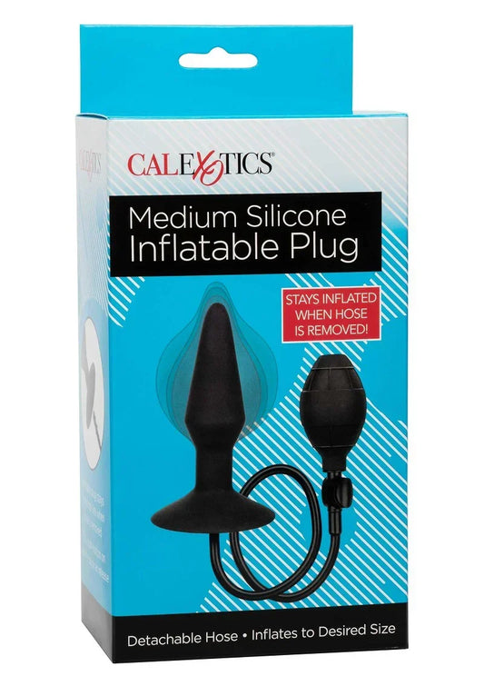 Bestel: Medium Silicone Inflatable Plug by CalExotics - bij Happytoys.nl, happytoys.be, Happytoys.ae: erotische sex webshop | liever Happy dan Easy ⭐⭐⭐⭐⭐