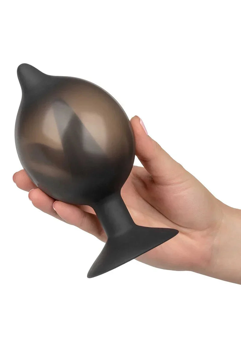 Bestel: Medium Silicone Inflatable Plug by CalExotics - bij Happytoys.nl, happytoys.be, Happytoys.ae: erotische sex webshop | liever Happy dan Easy ⭐⭐⭐⭐⭐