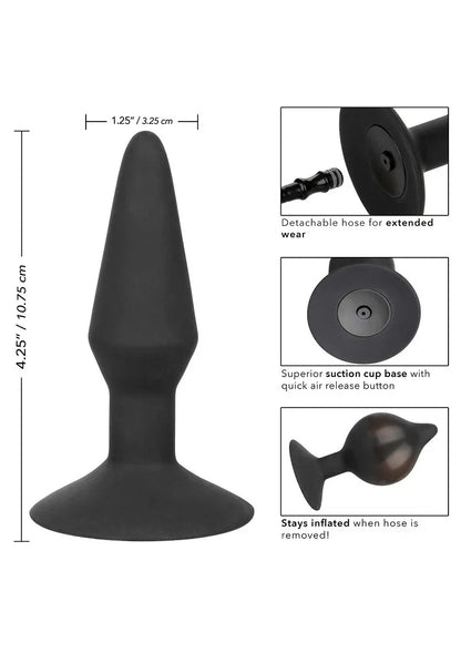 Bestel: Medium Silicone Inflatable Plug by CalExotics - bij Happytoys.nl, happytoys.be, Happytoys.ae: erotische sex webshop | liever Happy dan Easy ⭐⭐⭐⭐⭐