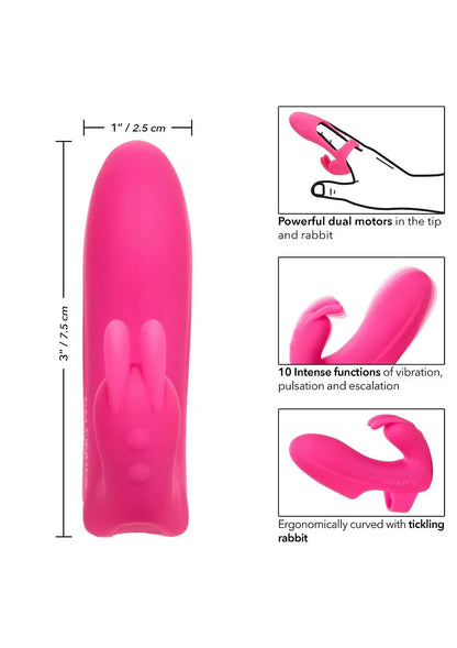 ♂ ♀ CalExotics Mini Marvels Silicone Marvelous Arouser vibrator - Happytoys Sexshop: Toys for Feeling Happy & Easy 😊 - Discreet geleverd