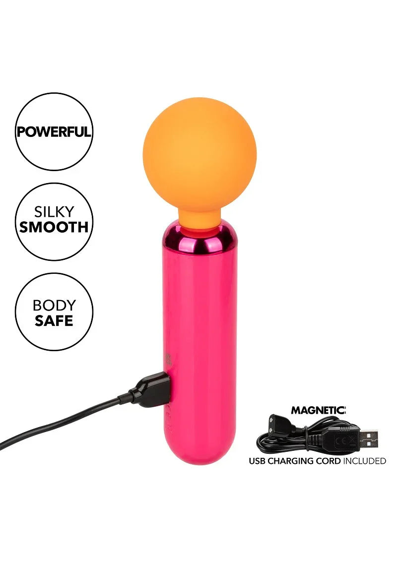 Naughty Bits Home Cumming Queen Vibrating Wand by CalExotics - Happytoys Sexshop: online sex shop for Feeling Happy & Easy 😊 - Discreet geleverd