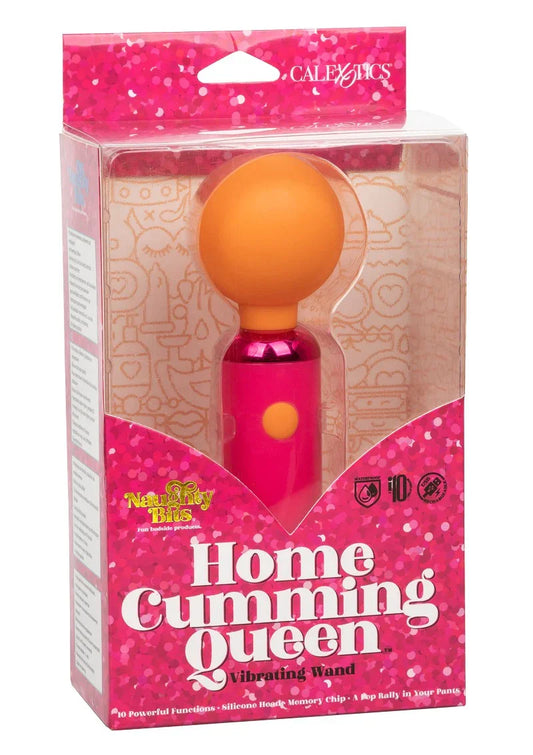 Naughty Bits Home Cumming Queen Vibrating Wand by CalExotics - Happytoys Sexshop: Toys for Feeling Happy & Easy 😊 - Discreet geleverd