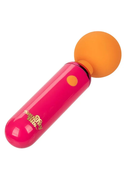 Naughty Bits Home Cumming Queen Vibrating Wand by CalExotics - Happytoys Sexshop: online sex shop for Feeling Happy & Easy 😊 - Discreet geleverd