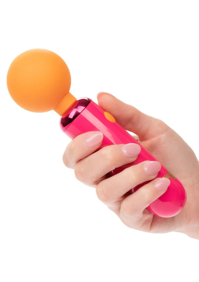 Naughty Bits Home Cumming Queen Vibrating Wand by CalExotics - Happytoys Sexshop: online sex shop for Feeling Happy & Easy 😊 - Discreet geleverd