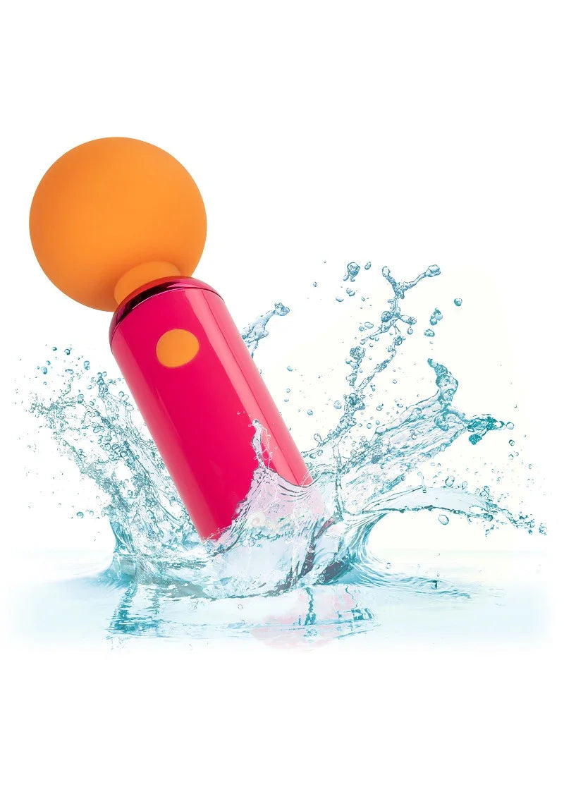 Naughty Bits Home Cumming Queen Vibrating Wand by CalExotics - Happytoys Sexshop: online sex shop for Feeling Happy & Easy 😊 - Discreet geleverd