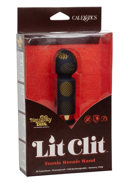 ♀ CalExotics Naughty Bits Lit Clit Teenie Weenie Wand - Happytoys Sexshop: online sex shop for Feeling Happy & Easy 😊 - Discreet geleverd