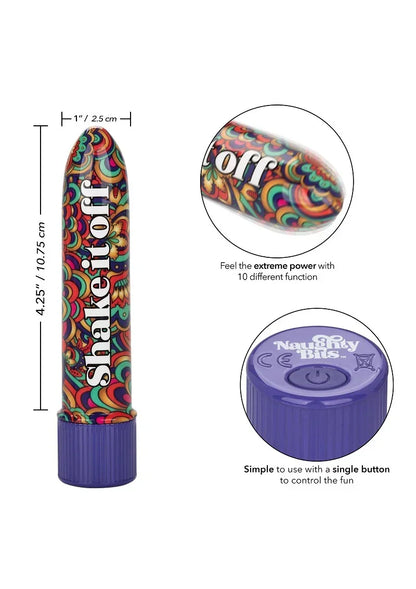 CalExoticsNaughtyBitsShakeItOffPowerfulMiniVibrator7 @ Happytoys Sexshop: online sex shop for Feeling Happy & Easy 😊 the erotic store owned by a woman