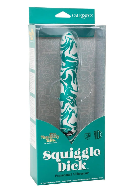 ♀ CalExotics Naughty Bits Squiggle Dick Persoonlijke Vibrator - Happytoys Sexshop: Toys for Feeling Happy & Easy 😊 - Discreet geleverd