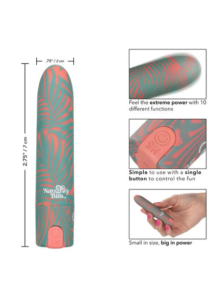 Naughty Bits You Do You Mini Massager by CalExotics - Happytoys Sexshop: Toys for Feeling Happy & Easy 😊 - Discreet geleverd