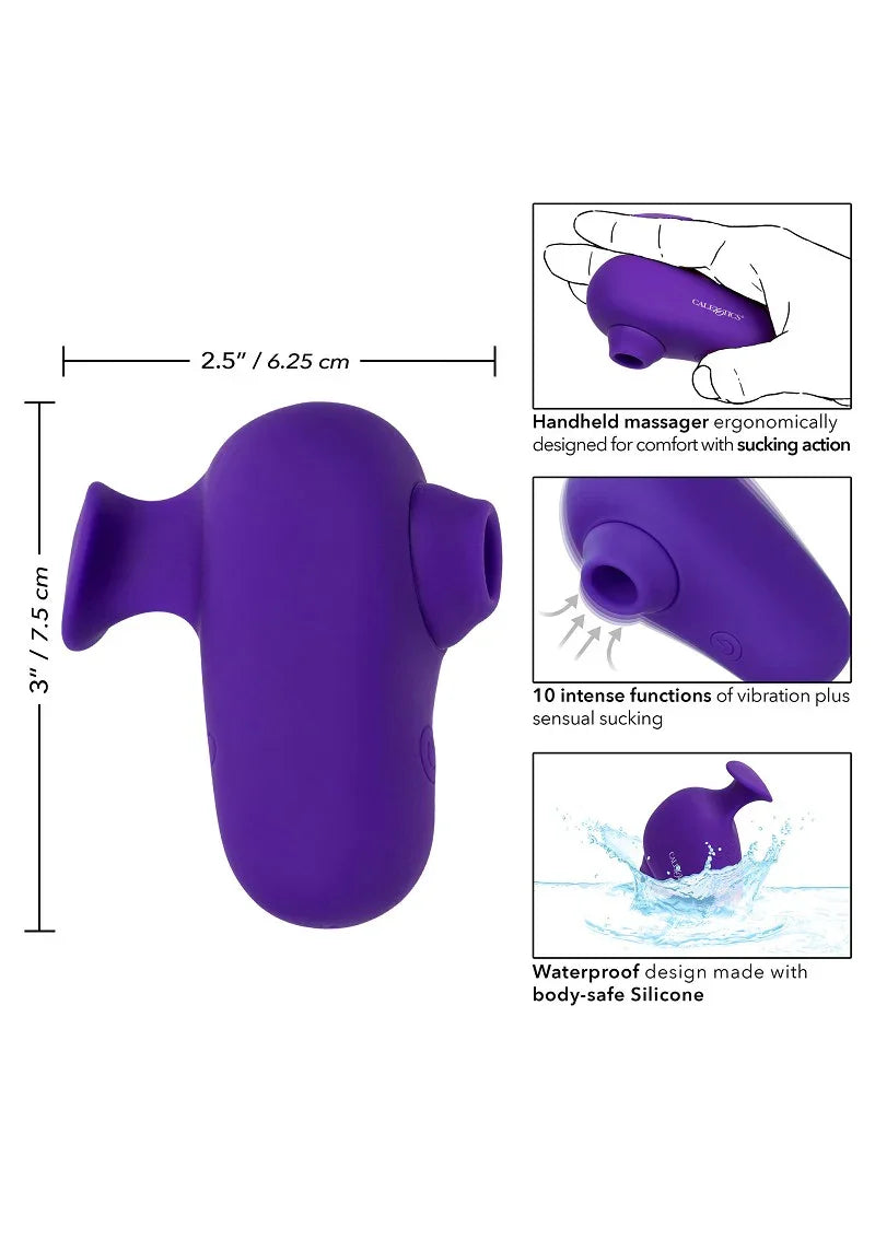 ♀ CalExotics Neon Vibes The Kissing Vibe - Happytoys Sexshop: Toys for Feeling Happy & Easy 😊 - Discreet geleverd