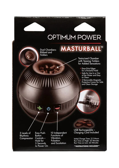♂ CalExotics Optimum Power Masturball - Happytoys Sexshop: online sex shop for Feeling Happy & Easy 😊 - Discreet geleverd