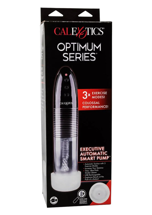 Optimum Series Executive Automatic Smart Pump by CalExotics - Happytoys Sexshop: online sex shop for Feeling Happy & Easy 😊 - Discreet geleverd
