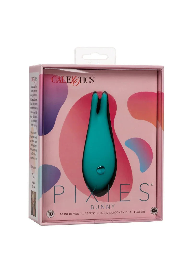Pixies Bunny Vibrator by CalExotics - Happytoys Sexshop: Toys for Feeling Happy & Easy 😊 - Discreet geleverd