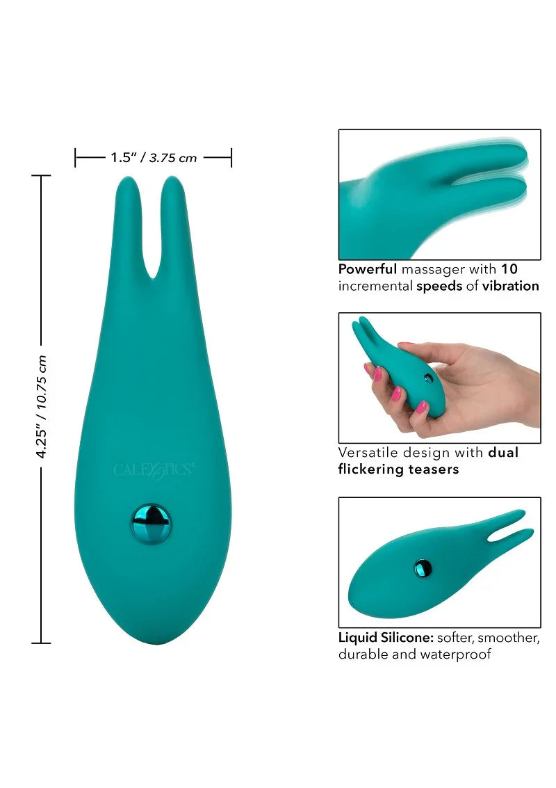 Pixies Bunny Vibrator by CalExotics - Happytoys Sexshop: Toys for Feeling Happy & Easy 😊 - Discreet geleverd