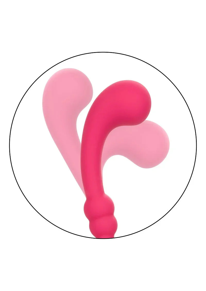 Pretty Little Wands Curvy vibrator by CalExotics - Happytoys Sexshop: Toys for Feeling Happy & Easy 😊 - Discreet geleverd