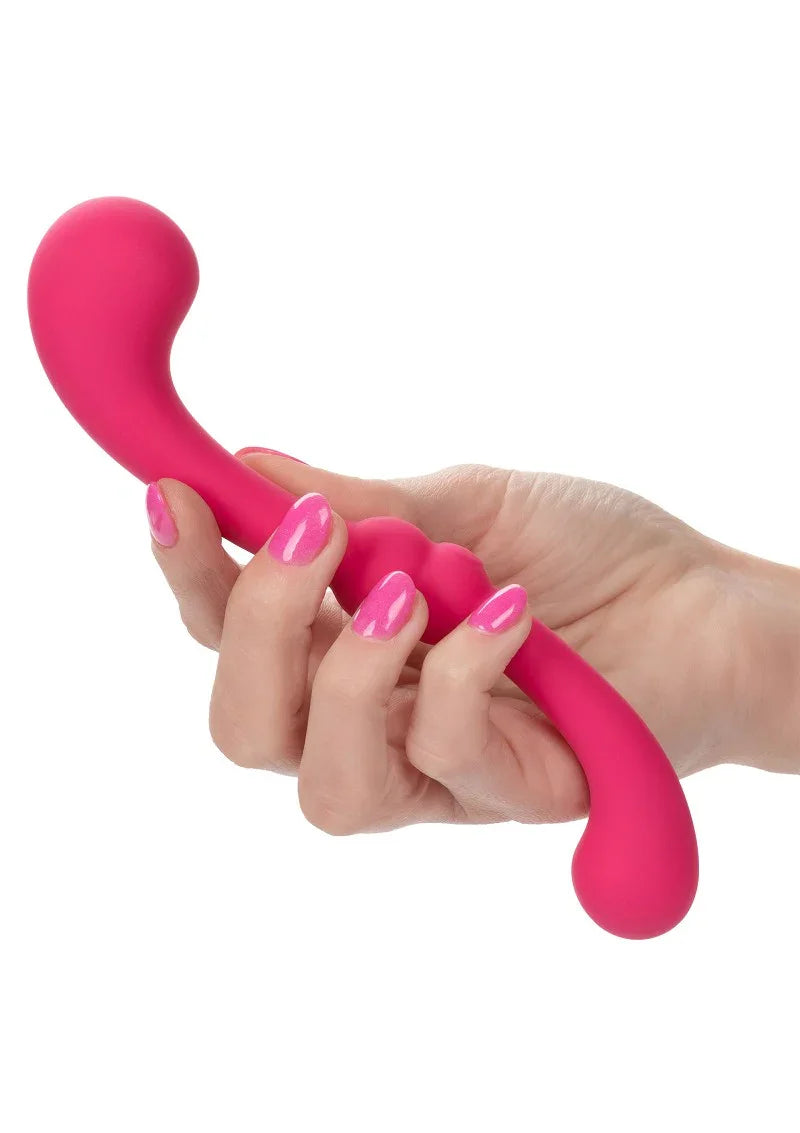 Pretty Little Wands Curvy vibrator by CalExotics - Happytoys Sexshop: Toys for Feeling Happy & Easy 😊 - Discreet geleverd