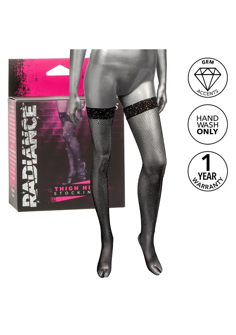 Thigh High Stockings by CalExotics - Happytoys Sexshop: online sex shop for Feeling Happy & Easy 😊 - Discreet geleverd