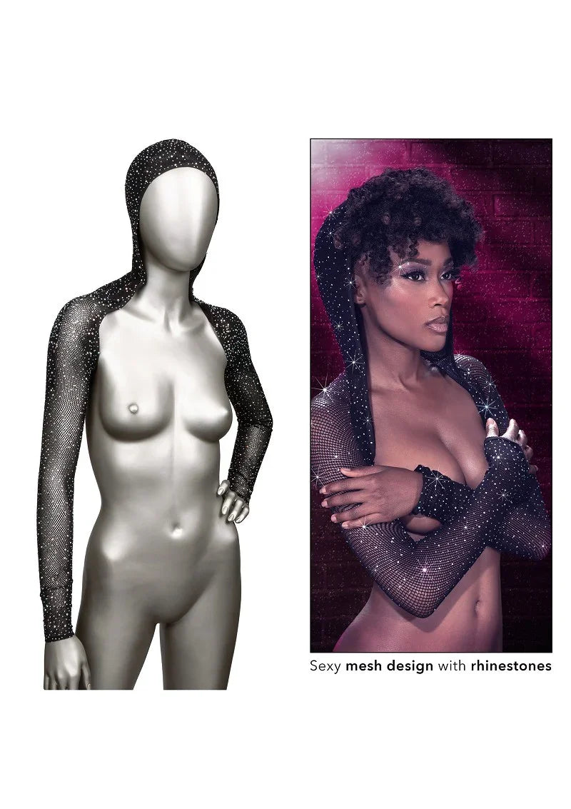 Radiance Hooded Shoulder Shrug by CalExotics - Happytoys Sexshop: online sex shop for Feeling Happy & Easy 😊 - Discreet geleverd