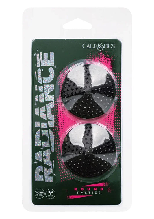 Radiance Round Pasties by CalExotics - Happytoys Sexshop: online sex shop for Feeling Happy & Easy 😊 - Discreet geleverd