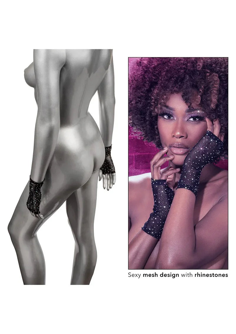 Radiance Fingerless Gloves by CalExotics - Happytoys Sexshop: online sex shop for Feeling Happy & Easy 😊 - Discreet geleverd