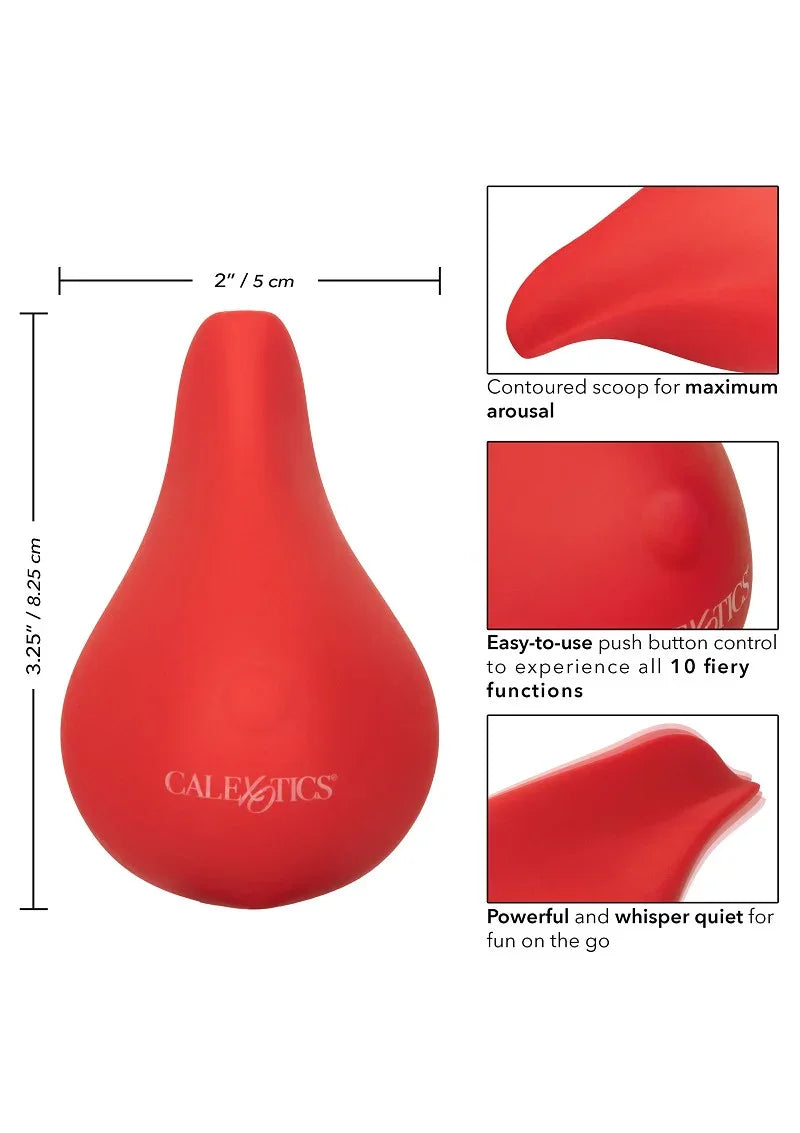 ♀ CalExotics Red Hot Red Hot Glow - Happytoys Sexshop: Toys for Feeling Happy & Easy 😊 - Discreet geleverd