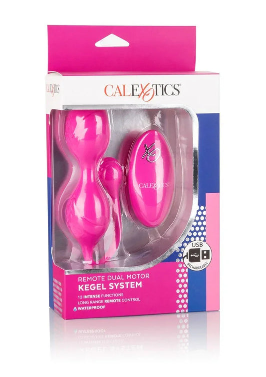 ♀ CalExotics Remote Dual Motor Kegel System - Happytoys Sexshop: online sex shop for Feeling Happy & Easy 😊 - Discreet geleverd