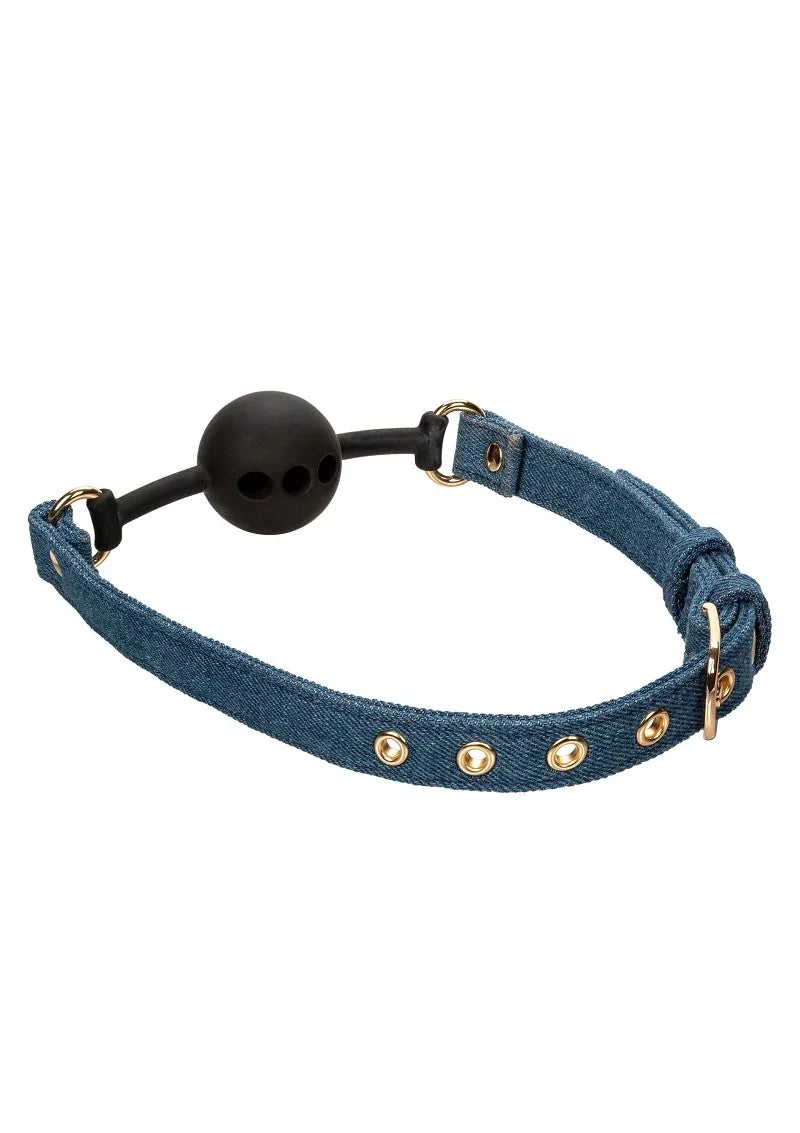 CalExoticsRide_emPremiumDenimCollectionBallGag5 @ Happytoys Sexshop: online sex shop for Feeling Happy & Easy 😊 the erotic store owned by a woman
