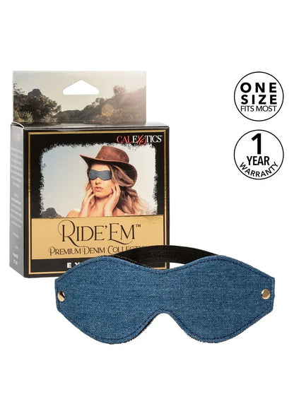 CalExoticsRide_emPremiumDenimCollectionEyeMask6 @ Happytoys Sexshop: online sex shop for Feeling Happy & Easy 😊 the erotic store owned by a woman