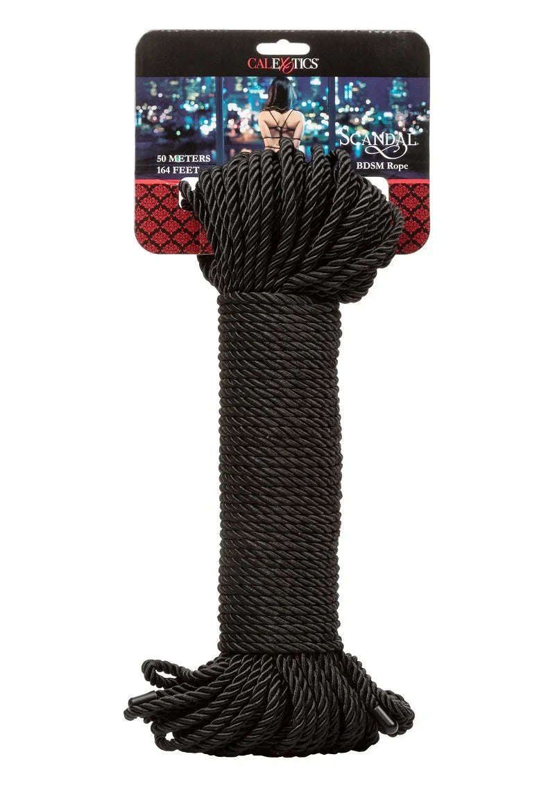 ♂ ♀ CalExotics Scandal BDSM Rope 164'/50 m - Happytoys Sexshop: Toys for Feeling Happy & Easy 😊 - Discreet geleverd