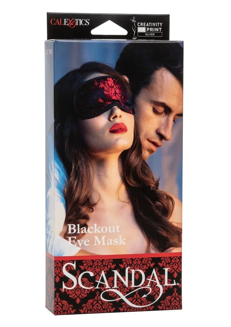 Scandal Blackout Eye Mask by CalExotics - Happytoys Sexshop: Toys for Feeling Happy & Easy 😊 - Discreet geleverd