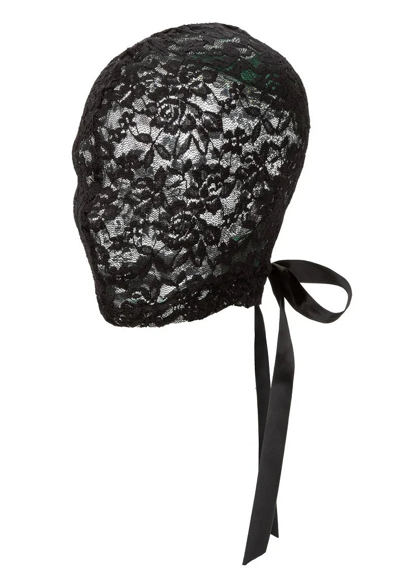 ♀ CalExotics Scandal Corset Lace Hood - Happytoys Sexshop: online sex shop for Feeling Happy & Easy 😊 - Discreet geleverd