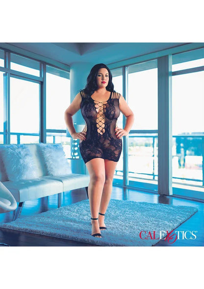 CalExoticsScandalPlusSizePeek-A-BooMiniDress4 @ Happytoys Sexshop: online sex shop for Feeling Happy & Easy 😊 the erotic store owned by a woman