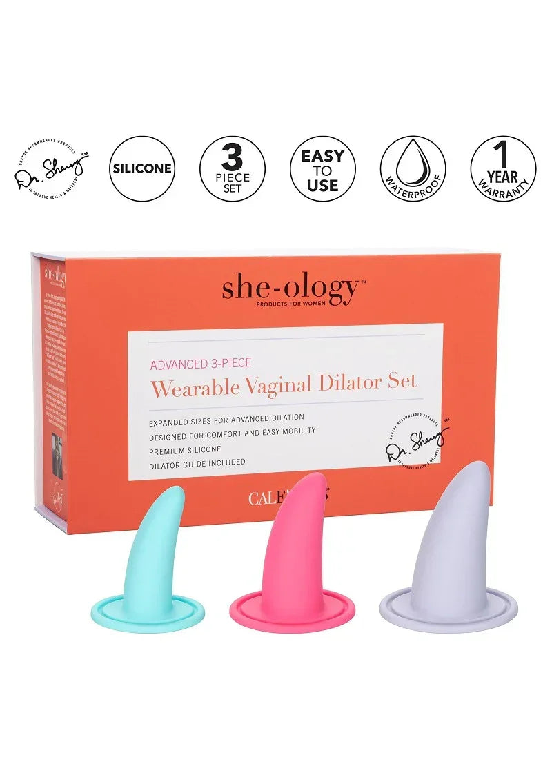 CalExoticsShe-ologyAdvanced3-PieceWearableVaginalDilatorSet8 @ Happytoys Sexshop: online sex shop for Feeling Happy & Easy 😊 the erotic store owned by a woman