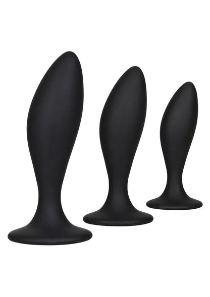 ♂ ♀ CalExotics Silicone Anal Curve Kit - Happytoys Sexshop: Toys for Feeling Happy & Easy 😊 - Discreet geleverd