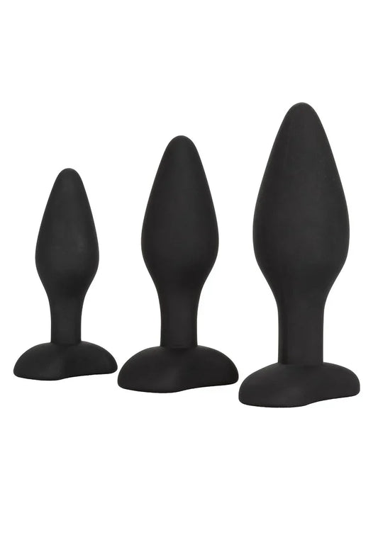 ♂ ♀ CalExotics Silicone Anal Exerciser Kit - Happytoys Sexshop: Toys for Feeling Happy & Easy 😊 - Discreet geleverd